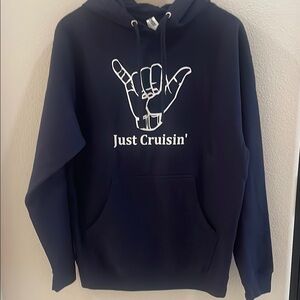 Navy Blue Just Cruisin' Hoodie